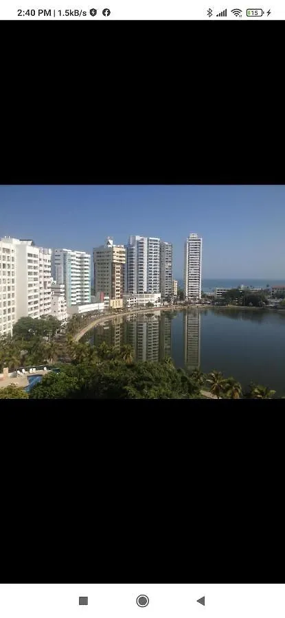 شقة Fabuloso Apartaestudio En El Laguito Cartagena كولومبيا